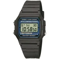 CASIO TIMELESS COLLECTION Chronograph F-105W-1AWYEF, Quarzuhr, Armbanduhr,Herren,Damen,Jugendliche,Digitaluhr, Resinarmband