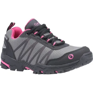 Cotswold Littledean Nylon Mädchen Wanderschuhe in Pink/Grau