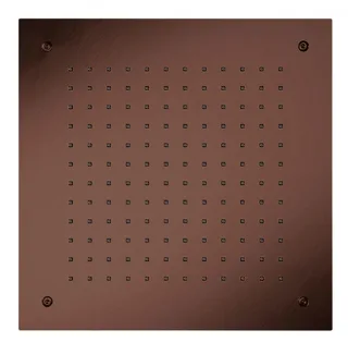 Herzbach Spa ix pvd Deckeneinbau-Regenbrause 500 eckig copper , 21.655000.2.39 21.655000.2.39