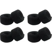 FELIXLEO Fahrradreflektor Hosenklammer Fahrrad Elastisches Klettband Hosenschutz, (4 St)