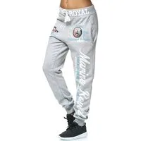 L.gonline Jogginghose Damen JoggingHOSE lang, Trainingshose Baumwolle, Sporthose mit Bündc (Sweatpants, 1-tlg) mit elastischem Bund