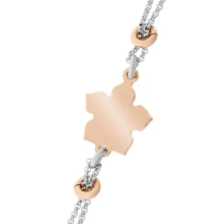Orphelia 'Dilara' Damen-Armband aus 925er Sterlingsilber – Silber/Rosé ZA-7184