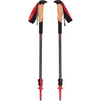 Trekkingstöcke Pursuit Shock M/L, Fitnessgerät grau/rot, 1 Paar, 125-140 cm