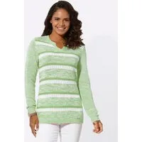 Witt Strickpullover Pullover Langarm Mustermix gestrickt