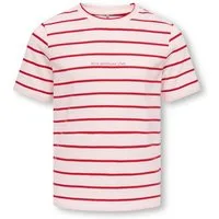 KIDS ONLY T-Shirt KOGHELLE LIFE S/S STRIPE REG. TOP JRS