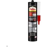 Pattex Dekorpaneele PATTEX DK FLEX 1000 Montagekleber, PVC XPS EPS Befestigung Kleber Fix Fest Kartusche 390ml