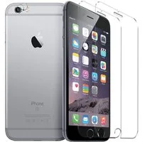 CoolGadget Schutzfolie Panzerfolie für iPhone 6 / 6S, (Spar-Set 4in1, 2x Displayschutz, 2x Kameraschutz), Panzerglas Schutzfolie für Apple iPhone 6 / 6S Folie