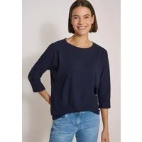 CECIL 3/4-Arm-Shirt mit Waffelstruktur