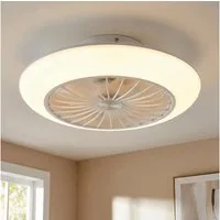 GLOBO LIGHTING Deckenventilator, Deckenventilator mit Beleuchtung leise