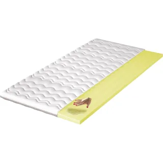 Viscoschaum-Topper Matratzentopper SOLT DELUX 160x200x6 cm