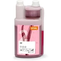 STIHL Motoröl STIHL 2-Takt-Motorenöl HP 1 Liter Dosierflasche, (Packung, 1-tlg., Mischungsverhältnis 1:50), Gute Schmier- und Verbrennungseigenschaften
