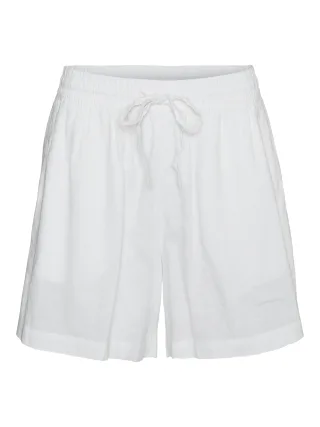 VERO MODA - VMLINN SHORTS WVN NOOS Snow White - Gr. - S