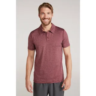 Mountain Warehouse - "Agra" Poloshirt für Herren (Burgunderrot)