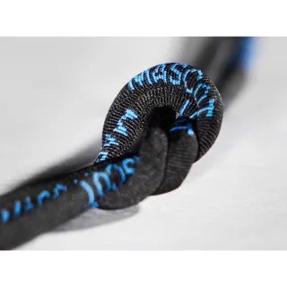 MASCOT Schnürsenkel FOOTWEAR ACCESSOIRES Schwarz / Kornblau 125cm - FT070-980-0911-125