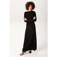 Aniston CASUAL Maxikleid mit asymmetrischen Wasserfall-Ausschnitt - NEUE KOLLEKTION