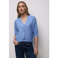 STREET ONE Strickjacke mit V-Ausschnitt