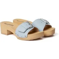 Softclox PALI Nappa powderblue (natur) Pantolette