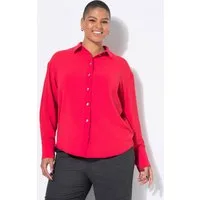 Studio Untold Hemdbluse Hemdbluse oversized Schmuckknöpfe