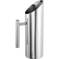 APS Wasserkanne Pitcher Ø 9 cm, Höhe 27,5 cm, 1,2 Liter, 1,2 l, (1-St), aus 18/8 Edelstahl, hochglänzend