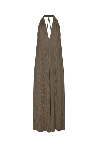 samsøe & samsøe - Kleid - Sacille braun - Gr. - S