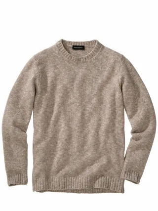 Mey & Edlich Herren Lichtblick-Pullover Blau 51 % Schurwolle (Merino), 33 % Baumwolle, 15 % Polyamid, 1 % Elasthan
