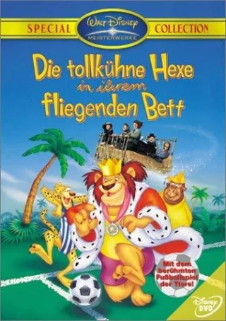 Disney Die tollkühne Hexe in ihrem fliegenden Bett (Special Collection) [DVD]