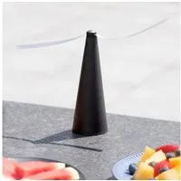 Gravidus Insektenabwehrgerät Insektenventilator 2‑Flügel schwarz geräuscharm, batteriebetrieben, 1-tlg.