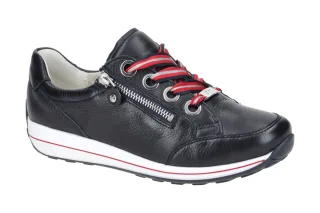 ara 12-34587 72 OSAKA-HIGHSOFT Damen Halbschuhe blau - bequeme Schn?rschuhe m...
