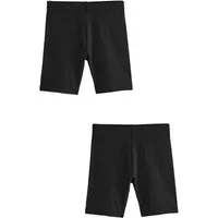 Next Shorts Stretch-Radlershorts, 2er-Pack, längere Länge (2-tlg)