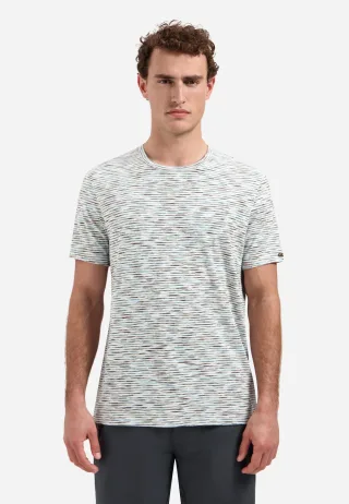 No Excess - T-Shirt Crewneck Space Dye white - Gr. - XXXL