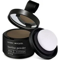 Leon Miguel Haaransatz-Farbpuder Hairline Powder - Haar Concealer zum Ansatz kaschieren - 4g, Ohne Rückstände