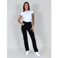 ESRA Straight-Jeans Damen Stretch-Jeans Premium Baumwolle Jeanshose Damen Straight Fit G14 Straight Jeans Damen High Waist Stretch Jeans Damen Regular Hose