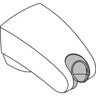 hansgrohe Porter E Brausenhalter Nachrüstset 97165450 weiss