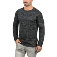 Blend Strickpullover BHDan Stilvoller Strickpullover mit aufgerollten Säumen