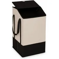 5five Simply Smart Wäschekorb Wäschetasche mit Reißverschluss BICOL, 45 l