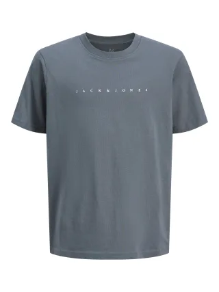 JACK&JONES - JJESTAR JJ TEE SS NOOS JNR Stormy Weather - Gr. - 140