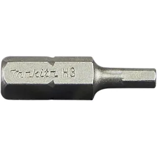 Makita Bit 6-kant H3.0, 3 Stück - H3.0 - 25 mm - B-23690