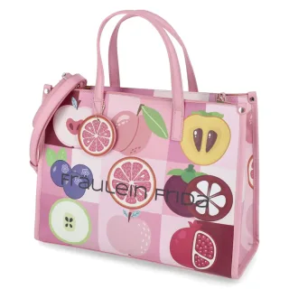 Fräulein Frida Handtasche - Gr.  - Pink - Synthetik