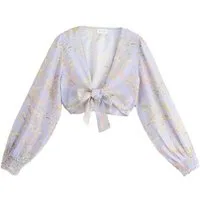 B by Ted Baker Strandshirt B by Ted Baker Oberteil mit Frontbindung (1-tlg)