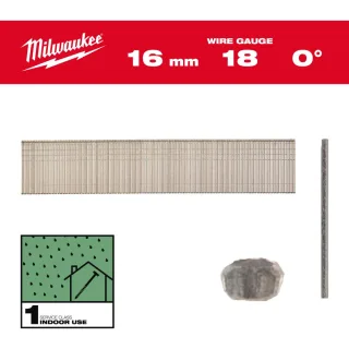 Milwaukee Stauchkopf-Nägel 18 Gauge für M18CN18GS Verzinkt - 4932492549