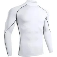 HS.SUPPLY Funktionsshirt Laufsshirt, Bodybuilding T-Shirt, Sport T-Shirt, Kompressions Shirt atmungsaktives Kompressionshirt, ideal für sportliche Aktivitäten