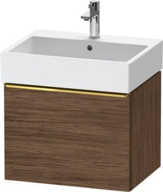 Duravit D-Neo Waschtischunterbau wandhängend Nussbaum dunkel Matt 584x442x440 mm - DE4271034210000 DE4271034210000