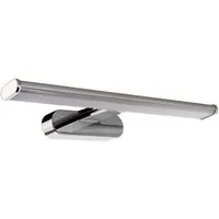 SEBSON Spiegelleuchte LED Spiegellampe Bad 40cm IP44 Wandlampe 8W 600lm 4000K 400x133x42mm, LED integriert, Wandmontage, 110° Abstrahlwinkel, einfach Montage