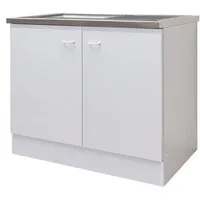 Flex-Well Spülenschrank Sellin (2-St) (B x H x T) 100 x 85 x 50 cm, mit viel Stauraum
