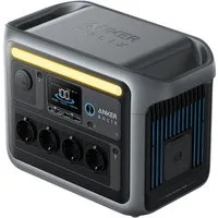 Anker Balkonkraftwerk Stromerzeuger C1000 Tragbare Powerstation, 1056Wh/1800W Solargenerator, 1800 W, (Set, bis 2400 W mit SurgePad), erweiterbar auf 2112 Wh, ideal für Outdoor & Zuhause
