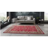 HANSE Home Teppich Halton, rechteckig, Höhe: 8 mm, Kurzflor, Orient-Optik, mit Bordüre, Läufer, pflegeleicht, gekettelt