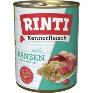 RINTI Kennerfleisch Nassfutter Hund, Adult, Dose, Pansen 36x800 g