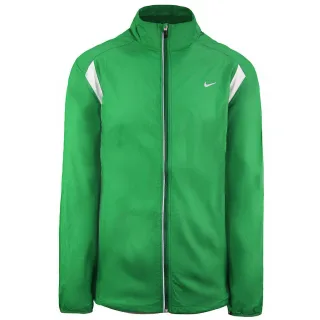 Nike -Logo Langarm Zip Up Green Herren Leichte Jacke 320829 378