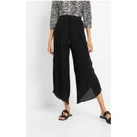 bonprix Stoffhose aus Viskose, lockere loose fit Passform, mit Bequembund