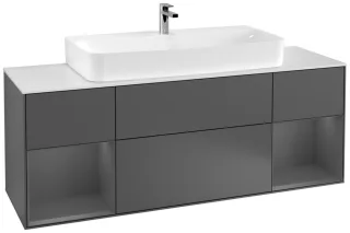 Villeroy & Boch Waschtischunterschrank Finion G21 1600x603x501mm Wandbel WT mit., G211GKGK G211GKGK